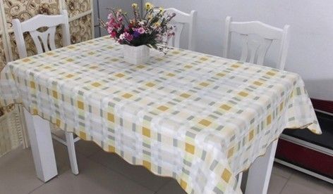 Fruit Pvc Table Cloth For Home Use , Wipe Clean Table Covers