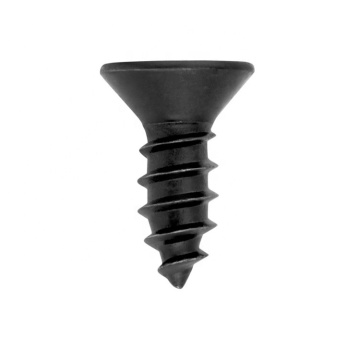 Metric Cross recessed countersunk head tapping screws