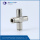 Luft-Fluid Messing Nickel-Plated Equal Cross Push in Armaturen.