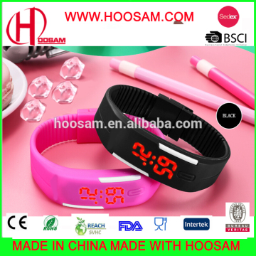 fashion silicon digital wrist watch