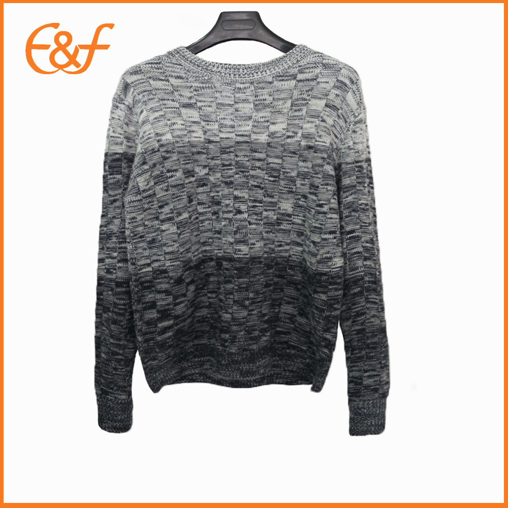 Fancy Yarn  Mens Long Sleeve Sweaters For Guys