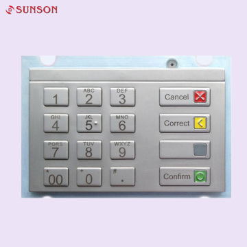 High Quality Vandal Encrypted pinpad for Unmanned Payment Kiosk