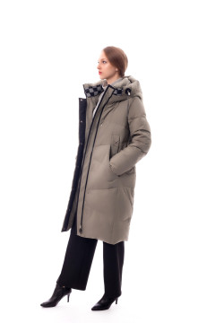 Waterproof womens parka coat
