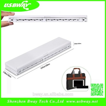 Wireless Folding Slim Mini Aluminum Bluetooth Keyboard Foldable Bluetooth Keyboard For iOS/Android/Windows