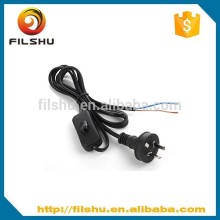 Australia power plug with SAA approval , power lead