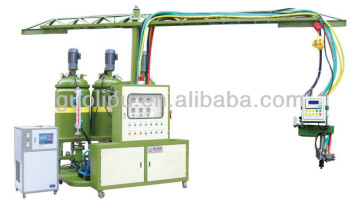 PU injection filling machine for toy