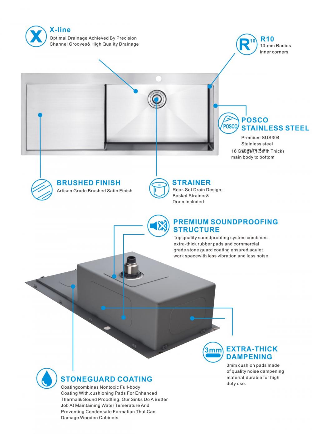 Drainboard Sink