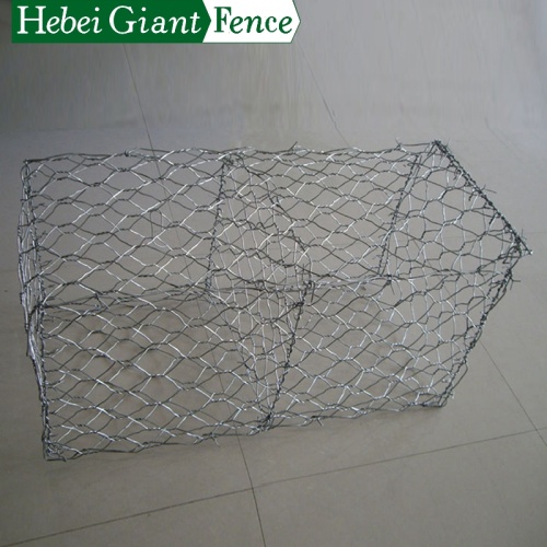 Cesta / gaiolas / caixas de pedra galvanizadas mergulhadas quentes de Gabion