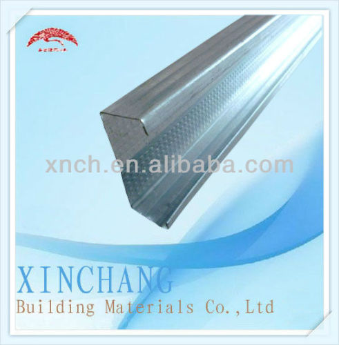 Metal C channel for ceiling steel framing