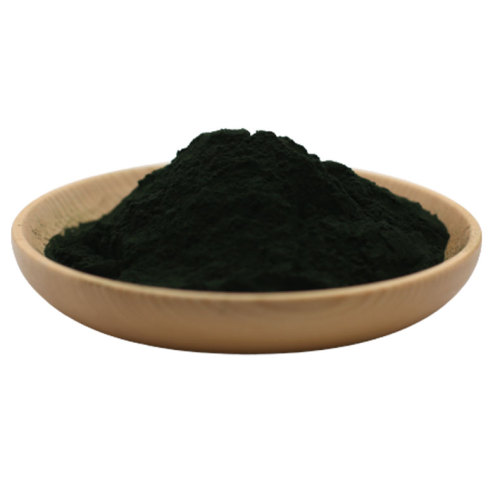 rå naturlig kvalitets spirulina pulver