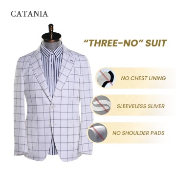 Worth Buying fabrics man classic suit Seersucker suit design custom man suit for business