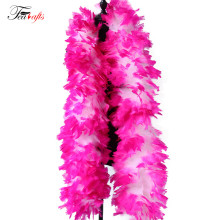 Assorted Bulk Colored Turkey Feathers Boas for Carnival, Costumes, and Weddings