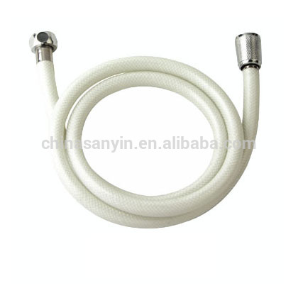 Raccords de tuyau de douche en plastique PVC courts