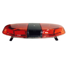 12V 24V LED warning safety flashing light bar with alarm speaker 43'' Oval LED strobe lightbar