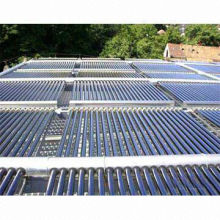 solar water heater project heating swimming pool industrial large scale solar project hotel