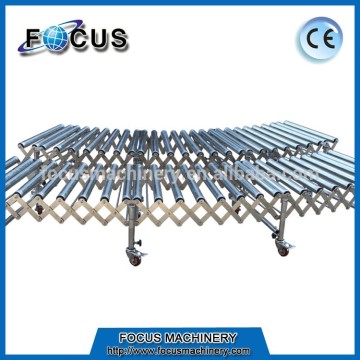 Extendable roller conveyors expandable conveyors