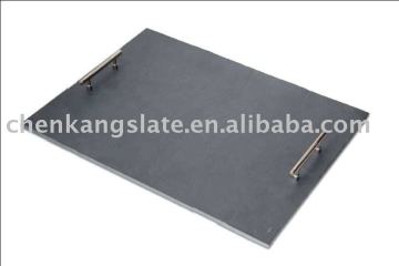 slate serving plates with SShandles