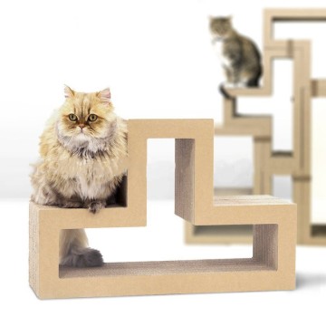 Cat Sofa Rest Bed Board Paper Toy Lounge Corrugated Cardboard Cat Scratcher CT-4050
MORE BENEFITS