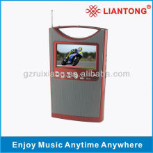 portable speaker and video player 2 in 1