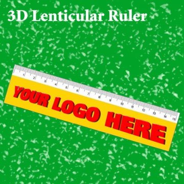 3D Lenticular Ruler for Promotional Events