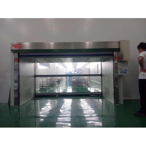 Pintu Kecepatan Tinggi PVC Kustom Transparan