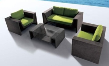 new design rattan wicker sofa set