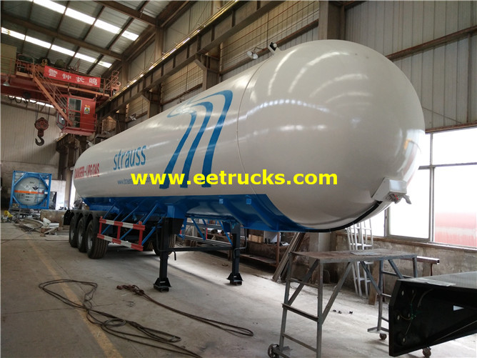 30ton LPG Gas Delivery Trailer Tanks