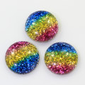 Various Shape Heart Star Round Flatback Resin Charms Colorful Beads For Handmade Craft Decor Clothes Room Ornaments