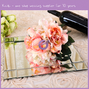 PZ00280 Mirror Plates Mirror Charger Plates Cheap Show Plates Wedding Mirror Centerpieces