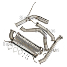 Exhaust cat back SUS304 stainless steel 2024 TOYOTA LAND VRUISER
