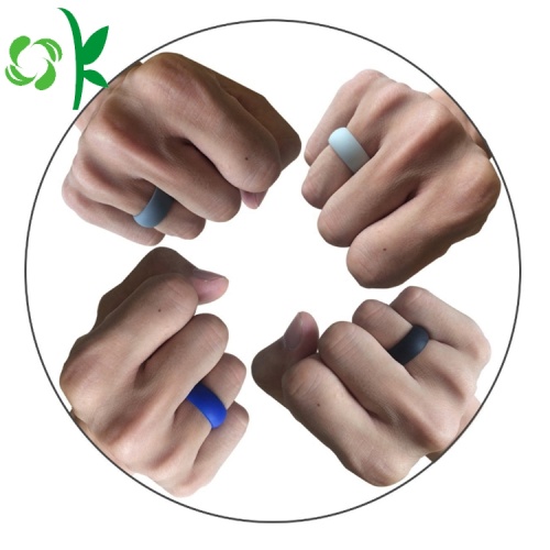 Top Silicone Finger Rings Cool Gouden trouwring