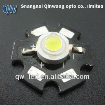 6000K 1w high power led with 2 years warranty