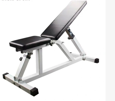 Home Gym Fitness Equipment Adjustable  Bench