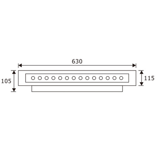 Color Changing DMX512 14W LED Underwater LightofLED Recessed Underwater Light