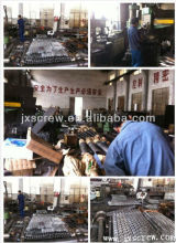 Screw and Barrel for pipe machine