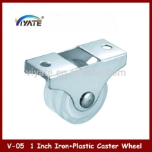 New Type White Office Chair Caster Wheel/Plastic Caster Wheel