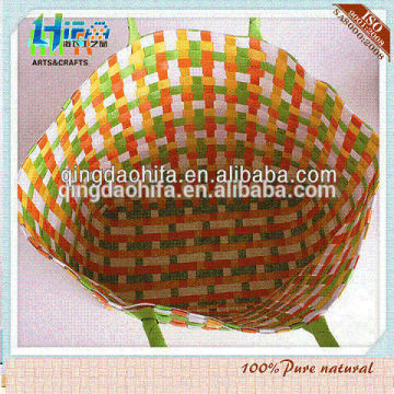 HIFA Cheap PP Straw Tote Bags Colorful PP Straw Bags