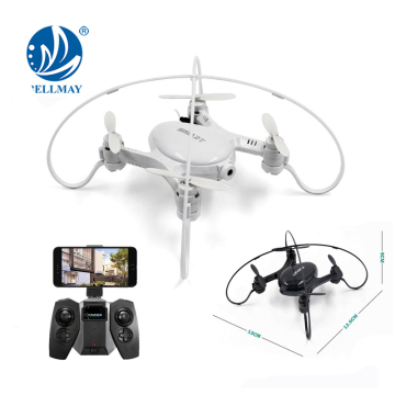 2.4G smart mini rc drone wifi control FPV drone helicopter with camera