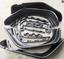 OEM ODM Plastic Truck Fender Flares for Jeep Jk Wrangler JK