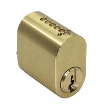 Factory Supply Oval Nordic Half Key Lock Cylinder 20*35mm