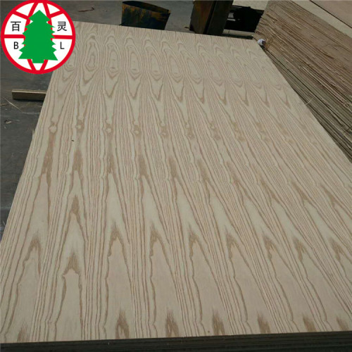 Veneer MDF Laminated with red oak /ash