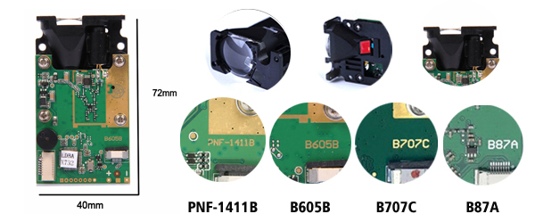 Industrial high resolution distance sensor