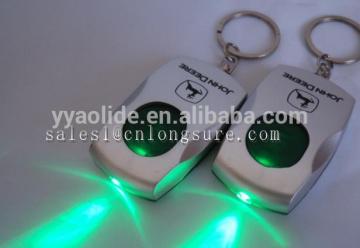 car shape mini car LED key chain light key ring flashlight