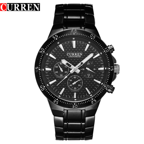 Fashion Stainless Steel Sport Men Watches Waterproof