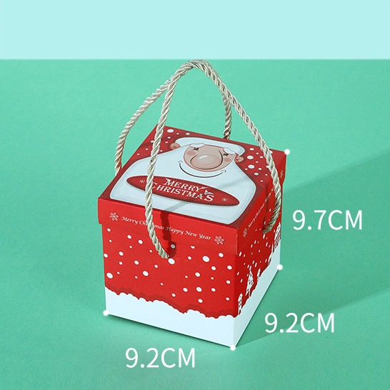 Customized Special Shape Cardboard Candy Box for Christmas Eve