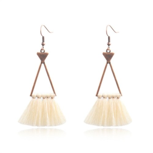 Tassel Earrings Bohemian Charm Pendant Vintage Earring Female Girls Simple Fashion Personality