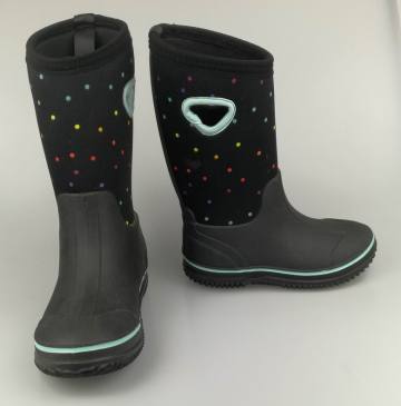 Child Neoprene Rain Boots,Cheap Kid Neoprene Boots,Child Heat Preservation Boot,Children Neoprene Shoes