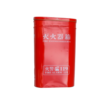 Red Fire Extinguisher Box - Top Open Fire Extinguisher Cabinet