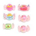 Resin Sweet Candy Flatback Cabochons Υπέροχο επιδόρπιο Candy Dollhouse Food Slime Charms για DIY Scrapbooking Διακόσμηση μαλλιών