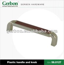 Plastic drawer handle hardware